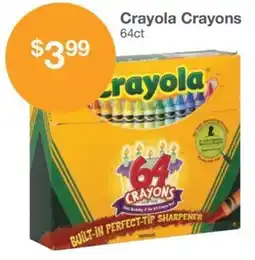 Kinney Drugs Crayola crayons offer
