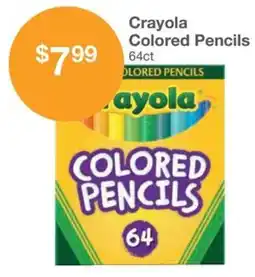 Kinney Drugs Crayola colored pencils offer