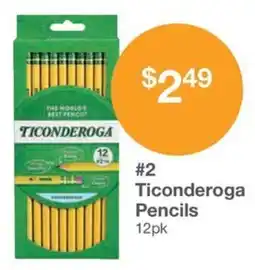 Kinney Drugs Ticonderoga Pencils offer