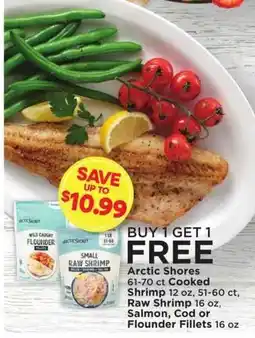 Cub Foods Arctic Shores Salmon, Cod or Flounder Fillets offer