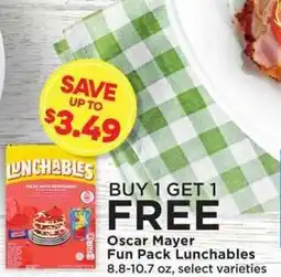 Cub Foods Oscar Mayer Fun Pack Lunchables offer