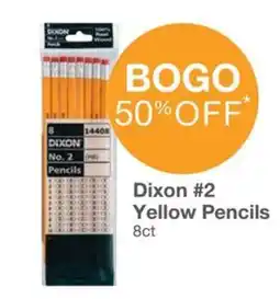 Kinney Drugs Dixon #2 Yellow Pencils offer