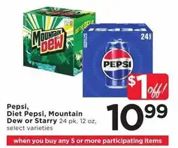 Cub Foods Pepsi, Diet Pepsi, Mountain Dew or Starry offer