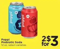 Cub Foods Poppi Prebiotic Soda offer