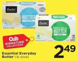 Cub Foods Essential Everyday Butter offer