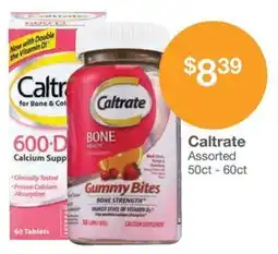 Kinney Drugs Caltrate assorted offer