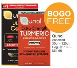 Kinney Drugs Qunol assorted offer