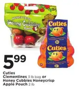 Cub Foods Cuties Clementines or Honey Cubbies Honeycrisp Apple offer