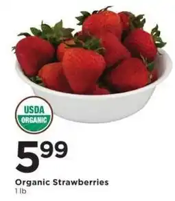 Cub Foods Organic Strawberries offer