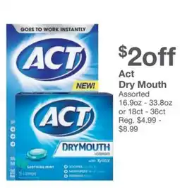 Kinney Drugs Act Dry Mouth offer