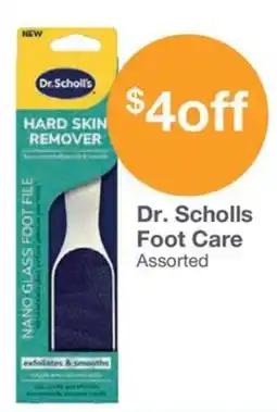 Kinney Drugs Dr. Scholls Foot Care offer
