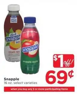 Cub Foods Snapple offer
