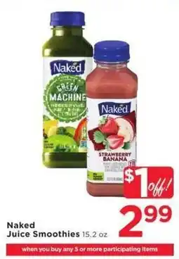 Cub Foods Naked Juice Smoothies offer