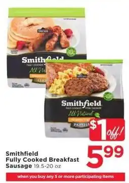 Cub Foods Smithfield Fully Cooked Breakfast Sausage offer