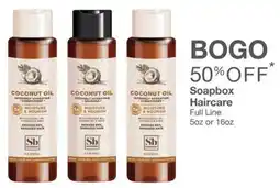 Kinney Drugs Soapbox Haircare Coconut Oil Intensely Hydrating Conditioner offer