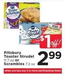 Cub Foods Pillsbury Toaster Strudel or Scrambles offer