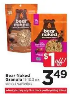 Cub Foods Bear Naked Granola offer