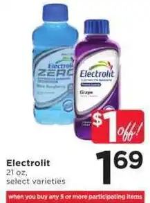 Cub Foods Electrolyte offer