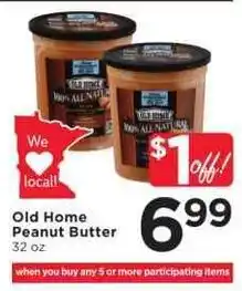 Cub Foods Old Home Peanut Butter offer