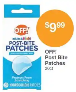 Kinney Drugs Off! post bite patches offer