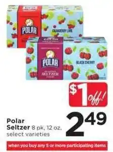 Cub Foods Polar Seltzer offer