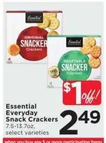 Cub Foods Essential Everyday Snack Crackers offer