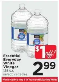 Cub Foods Essential Everyday White Vinegar offer
