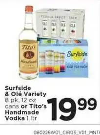 Cub Foods Surfside & Olé Variety offer