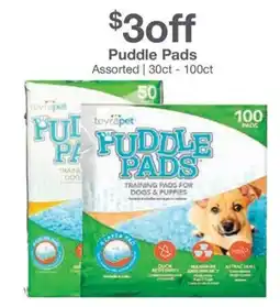 Kinney Drugs Tevrapet puddle pads offer