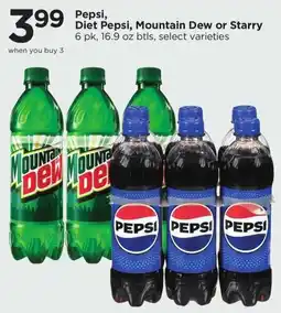 Cub Foods Pepsi, Diet Pepsi, Mountain Dew or Starry offer