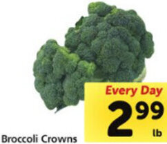 Safeway Broccoli Crowns offer