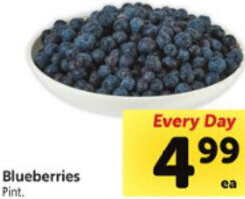 Safeway Blueberries offer