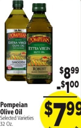 Mac's Market Pompeian Olive Oil 32 oz offer