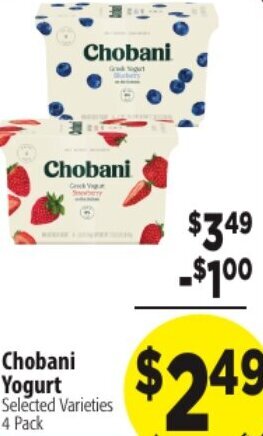 Chobani Yogurt