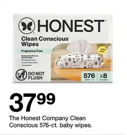 Target The Honest Company Clean Conscious 576-ct. baby wipes offer