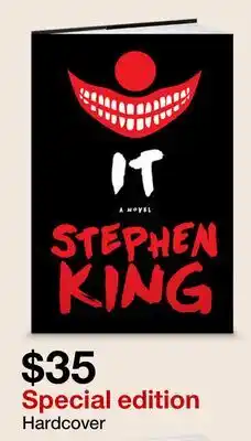 Target STEPHEN KING Special edition Hardcover offer