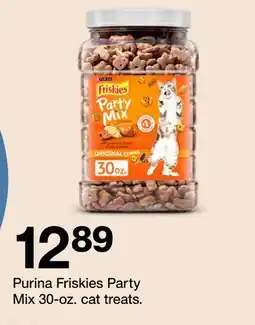 Target Purina Friskies Party Mix 30-oz. cat treats offer