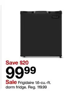 Target Frigidaire 16-cu.-ft. dorm fridge offer