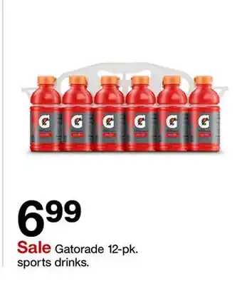 Target Gatorade sports drinks offer