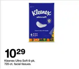 Target Kleenex Ultra Soft 6-pk. 720-ct. facial tissues offer