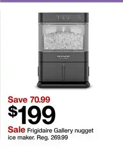 Target Frigidaire Gallery nugget ice maker offer