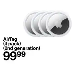 Target AirTag (4 pack) (2nd generation) offer