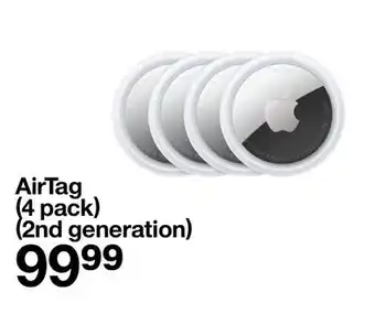 Target AirTag (4 pack) (2nd generation) offer