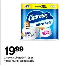 Target Charmin Ultra Soft 12-ct. mega-XL roll toilet paper offer