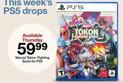 Target Marvel Tokon: Fighting Souls for PS5 offer