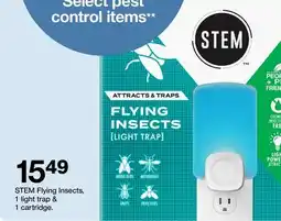 Target STEM Flying Insects, 1 light trap & 1 cartridge offer