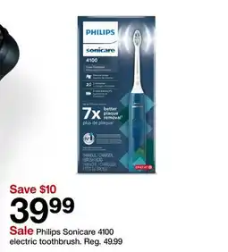 Target Philips Sonicare 4100 electric toothbrush offer