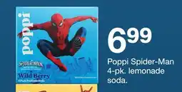 Target Poppi Spider-Man 4-pk. lemonade soda offer