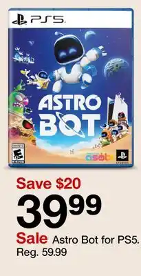 Target Astro Bot for PS5 offer