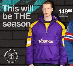 Target NFL Starter pullover jacket offer